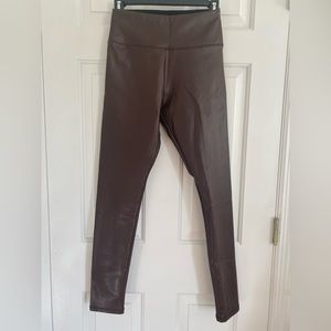 Hollister Leather Leggings